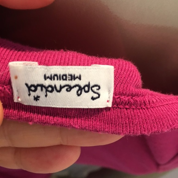 NWOT SPLENDID TANK TO FUSHIA M NEVER WORN - Picture 5 of 6
